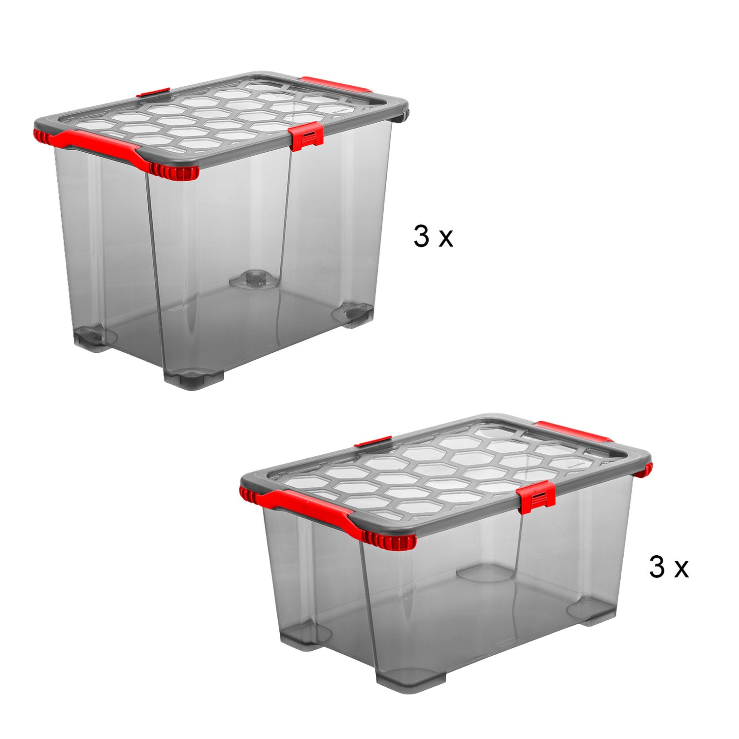 Zestaw 6 pudełek 44 l i 65 l EVO Total PROTECTION