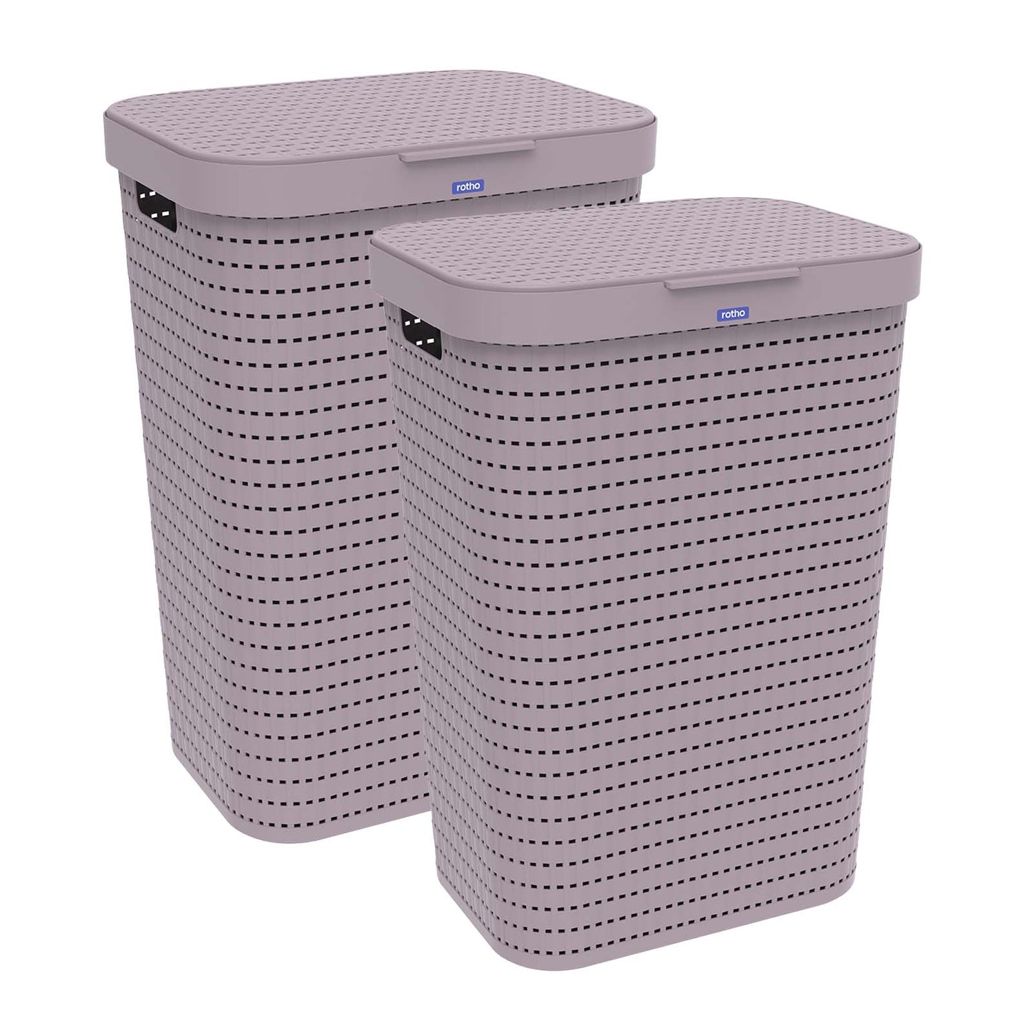 Ensemble panier à linge 55l COUNTRY