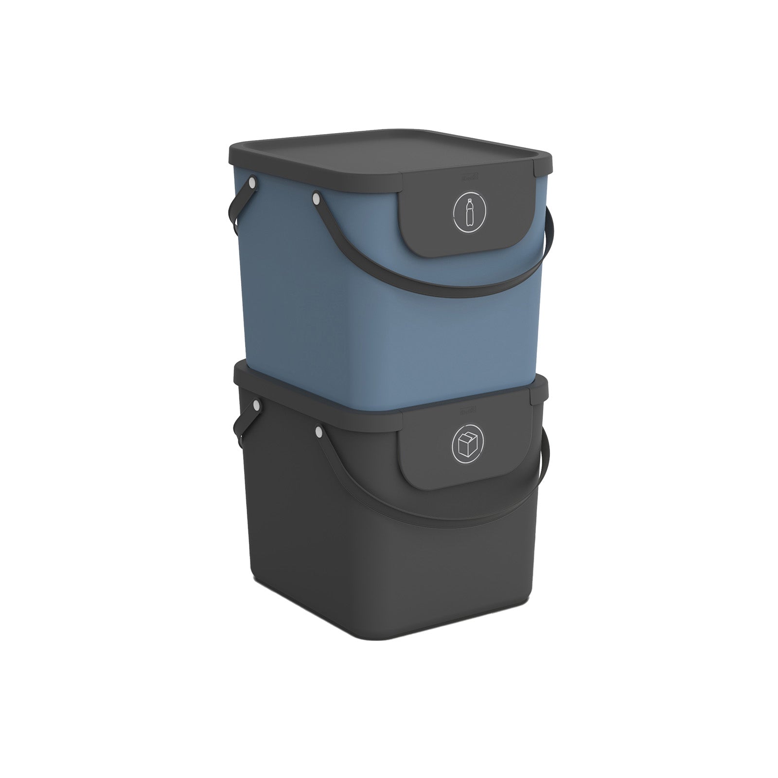 ADOMA 2er-Set Bierseidel 0,3L - Kunststoff Biergläser Mit Eichstrich