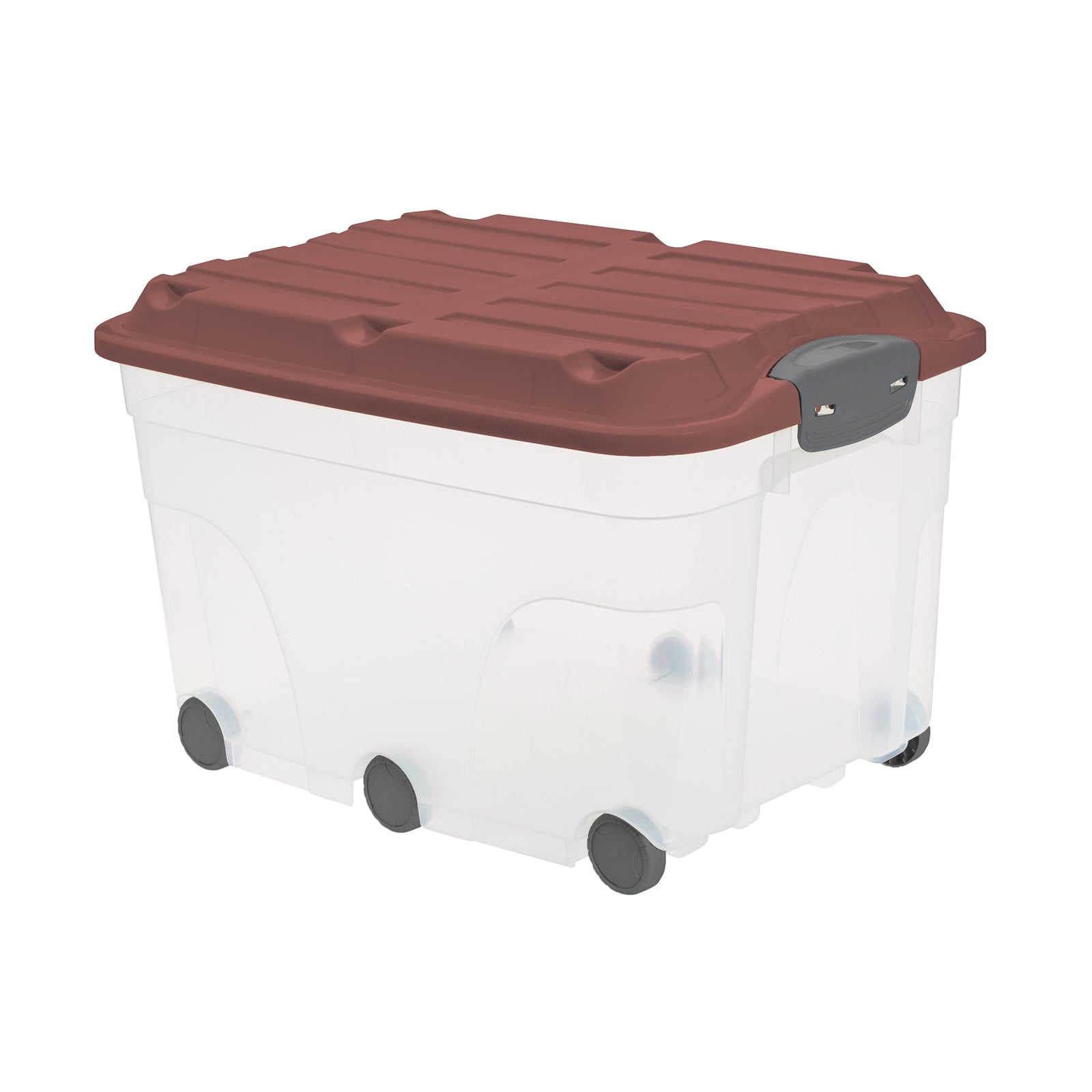 aufbewahrung roller Rollbox mit Deckel 57 l ROLLER 6 – Rotho