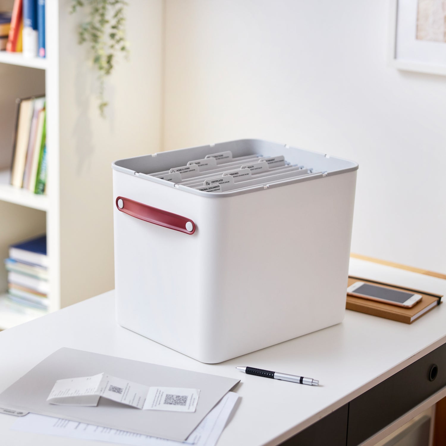 Document organiser MY PAPER Plus archive box