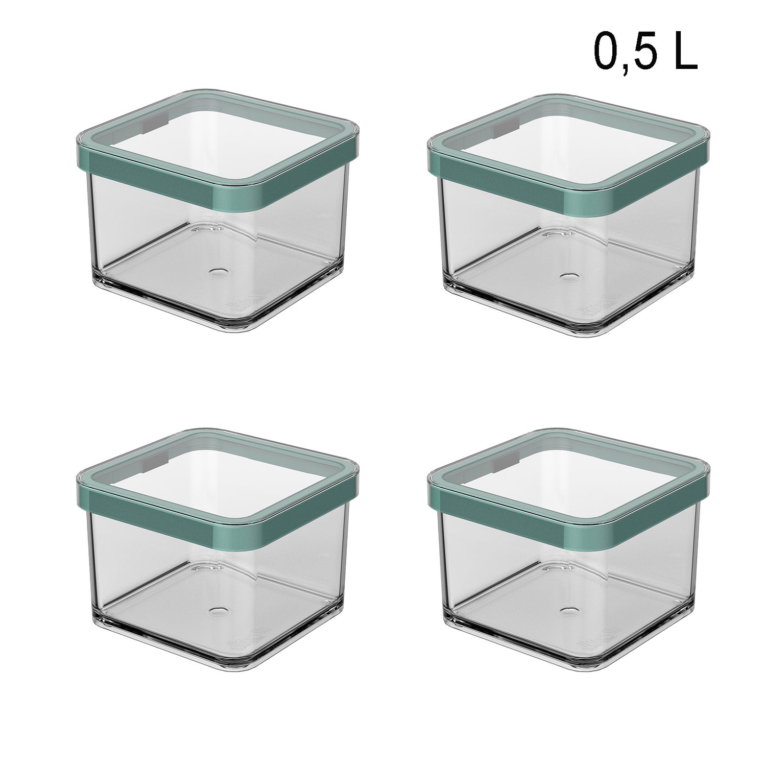 Storage Container 4pc Set 0.5L l LOFT