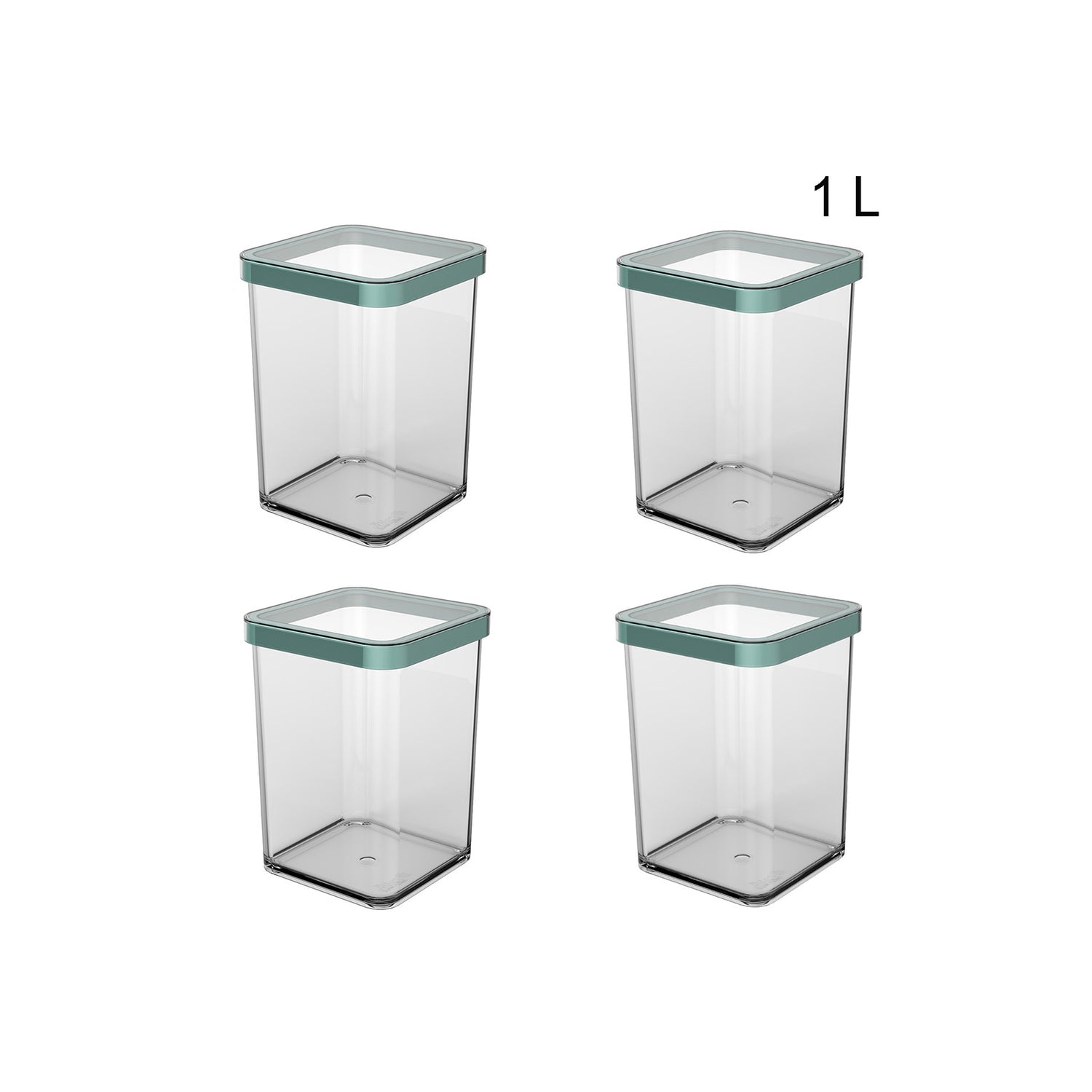 Storage Container 4pc Set 1L l LOFT