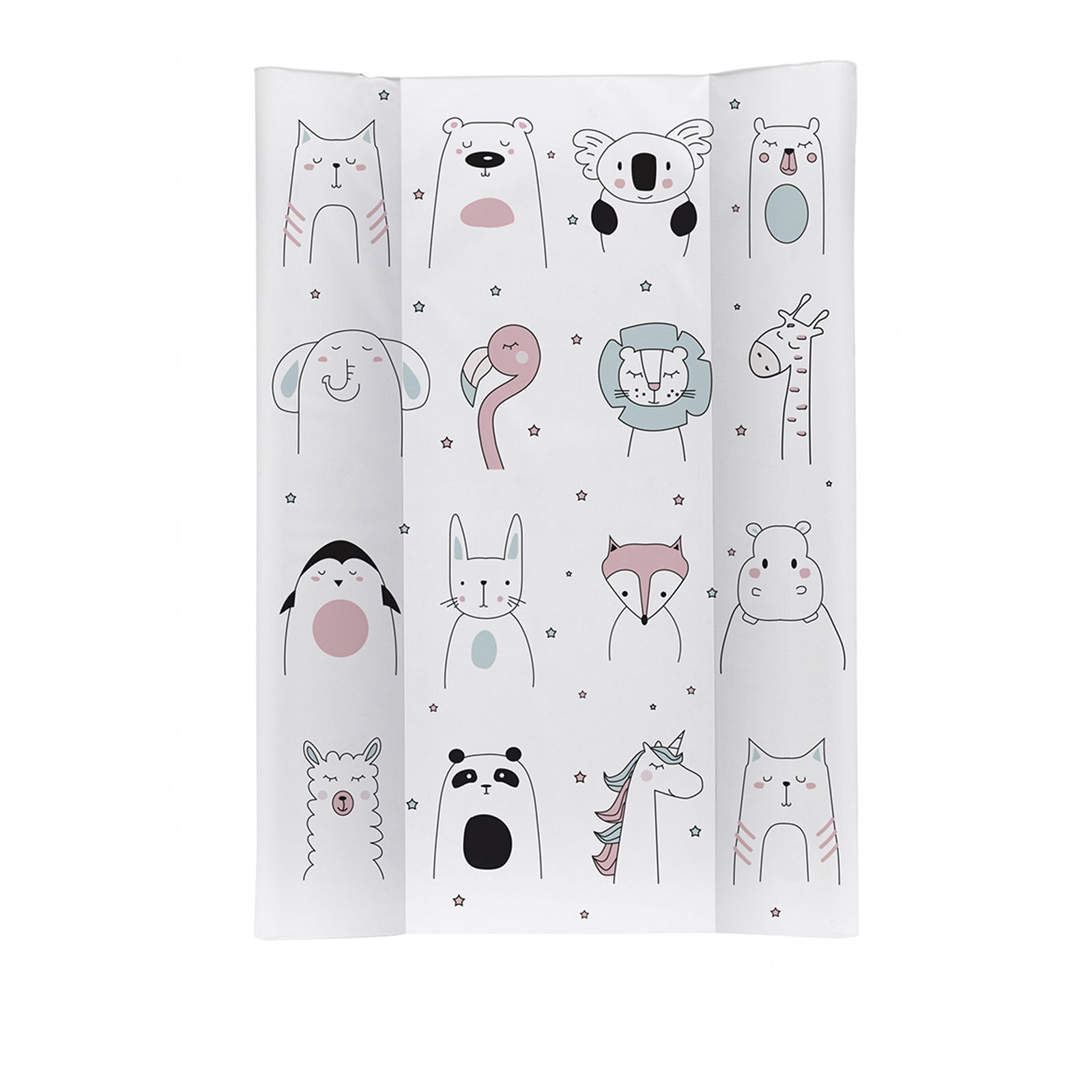 Rotho Babydesign Stillkissen-Set – Mini-Kissen (180x33 Cm) + Keilwickelauflage (70x50 Cm), Oeko-Tex 100, Design Modern Paradise
