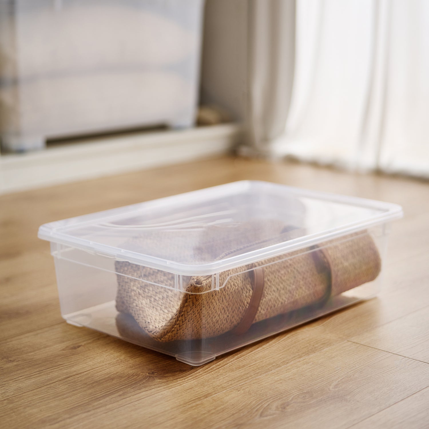 Contenitore trasparente per stivali 22 l CLEAR