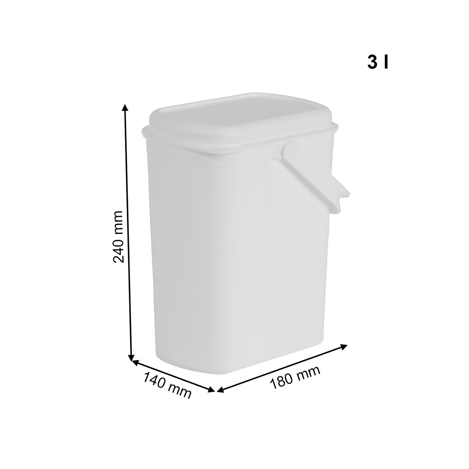 Milk Jug 3L l RONDO