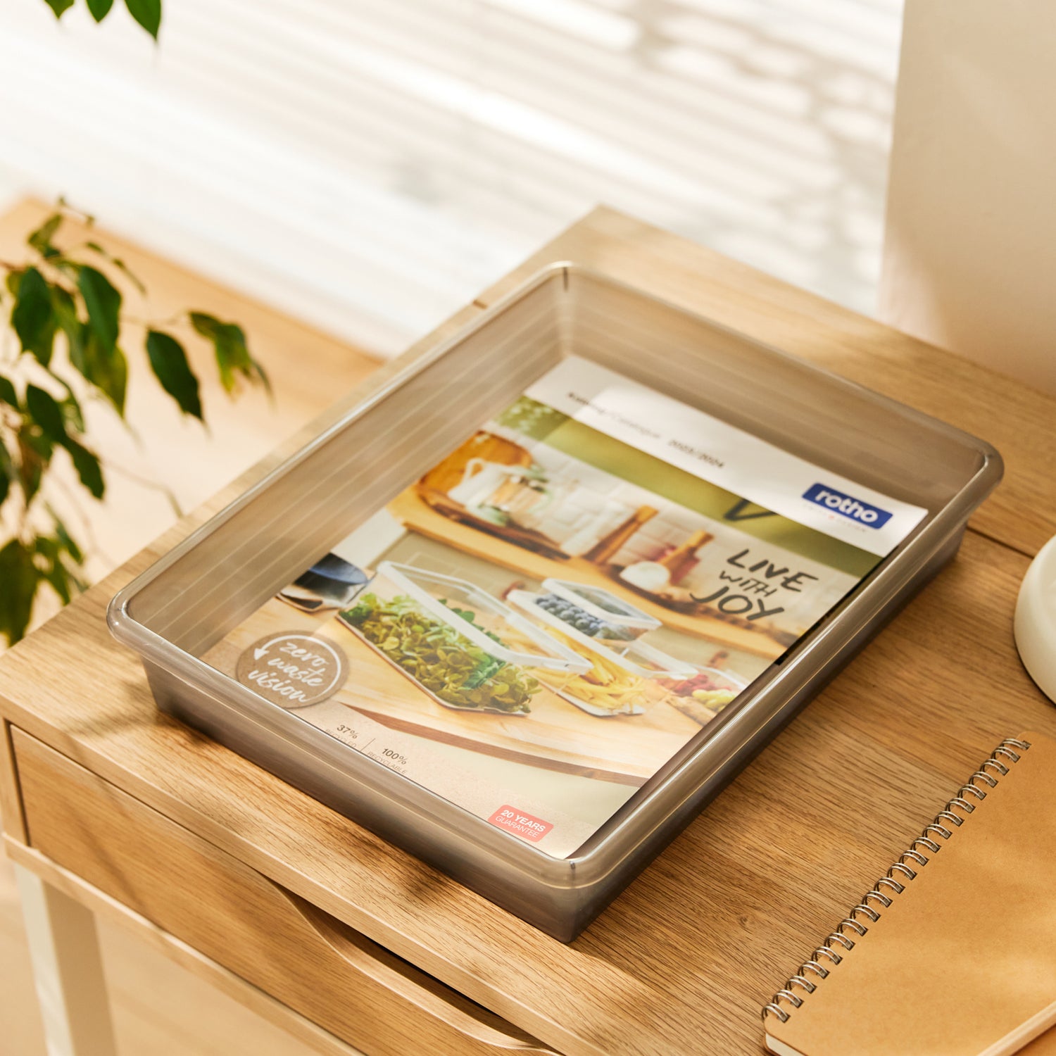 Ensemble de plateaux à documents LINUS