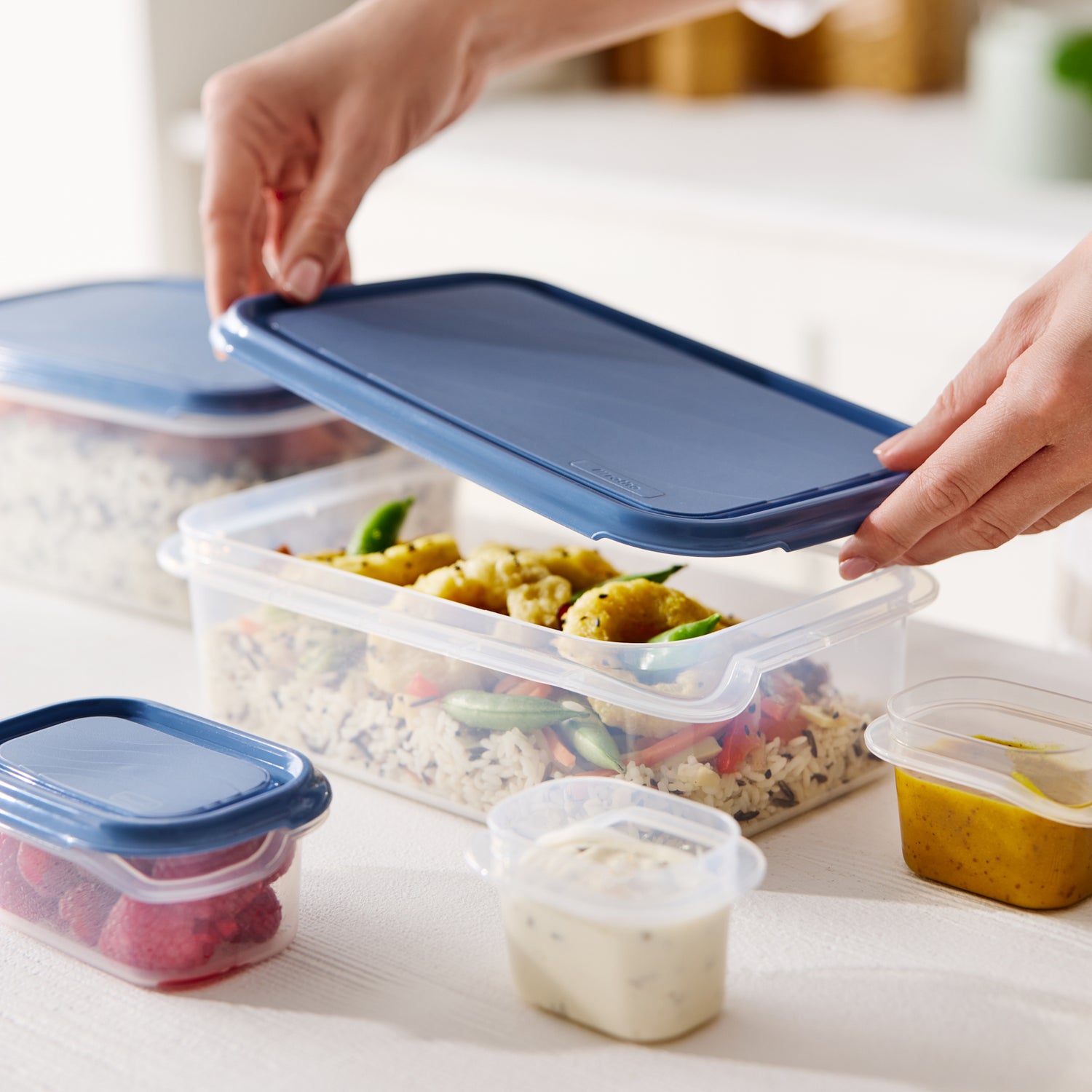 Kühlschrankdose eckig 2 l RONDO