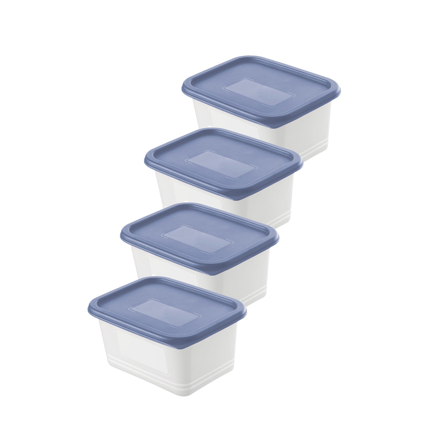 Set of freezer boxes 4 x 0.75 l DOMINO