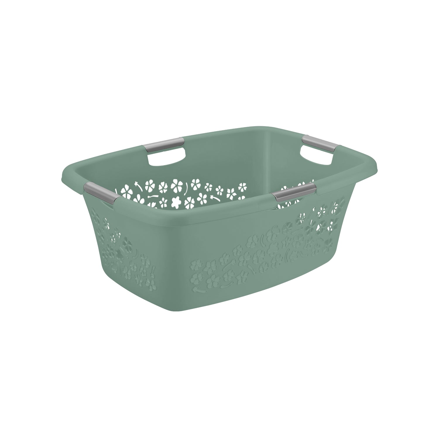 Laundry Basket 50L| FLOWERS