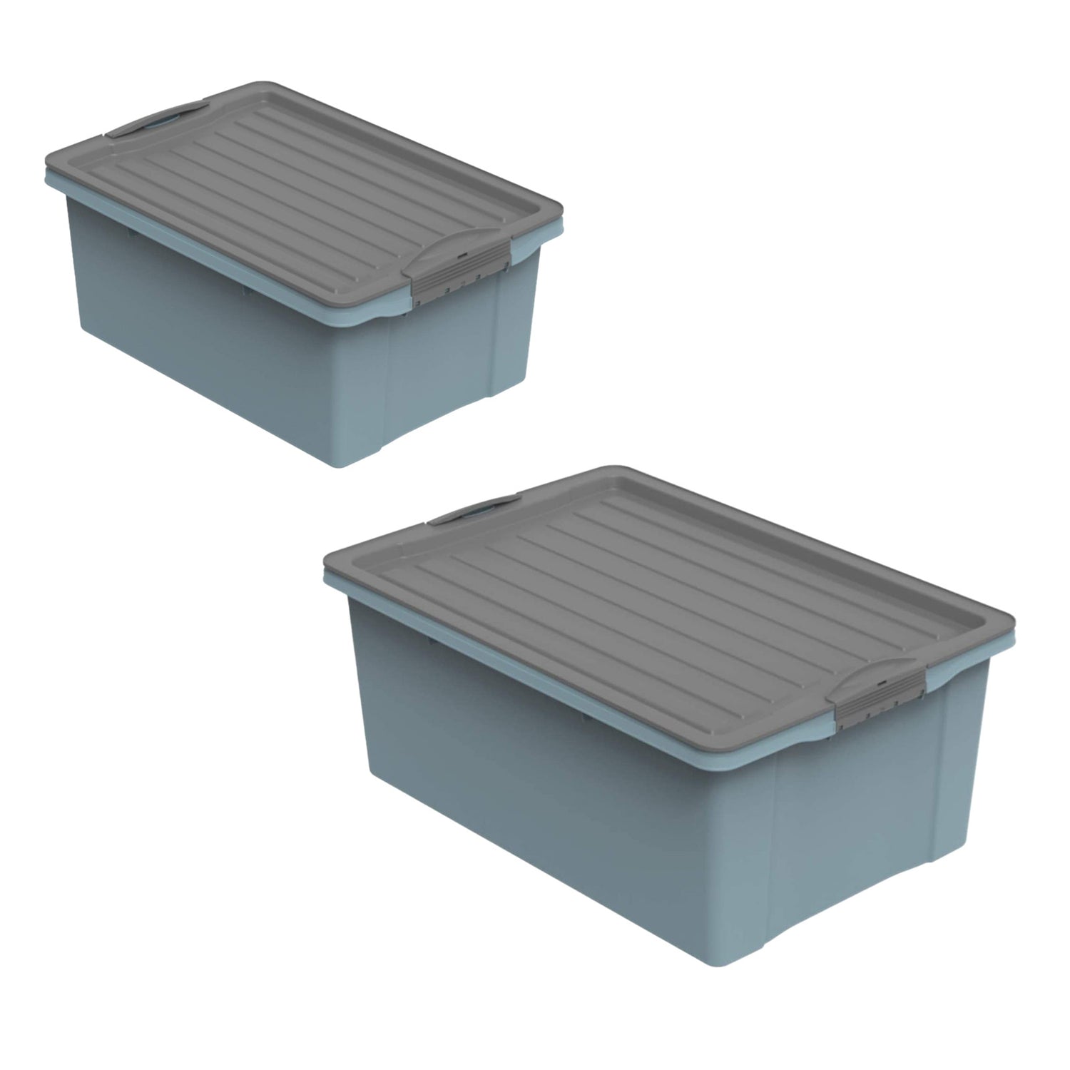 Set di 2 Scatole Sovrapponibili COMPACT