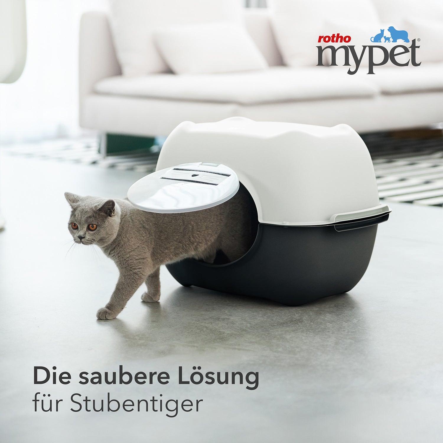 Set Katzentoilette 3 tlg. BELLA