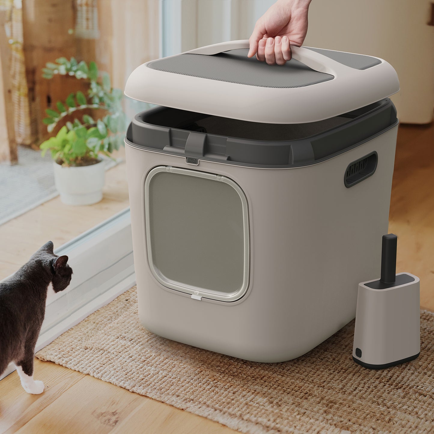Biala XL cat toilet