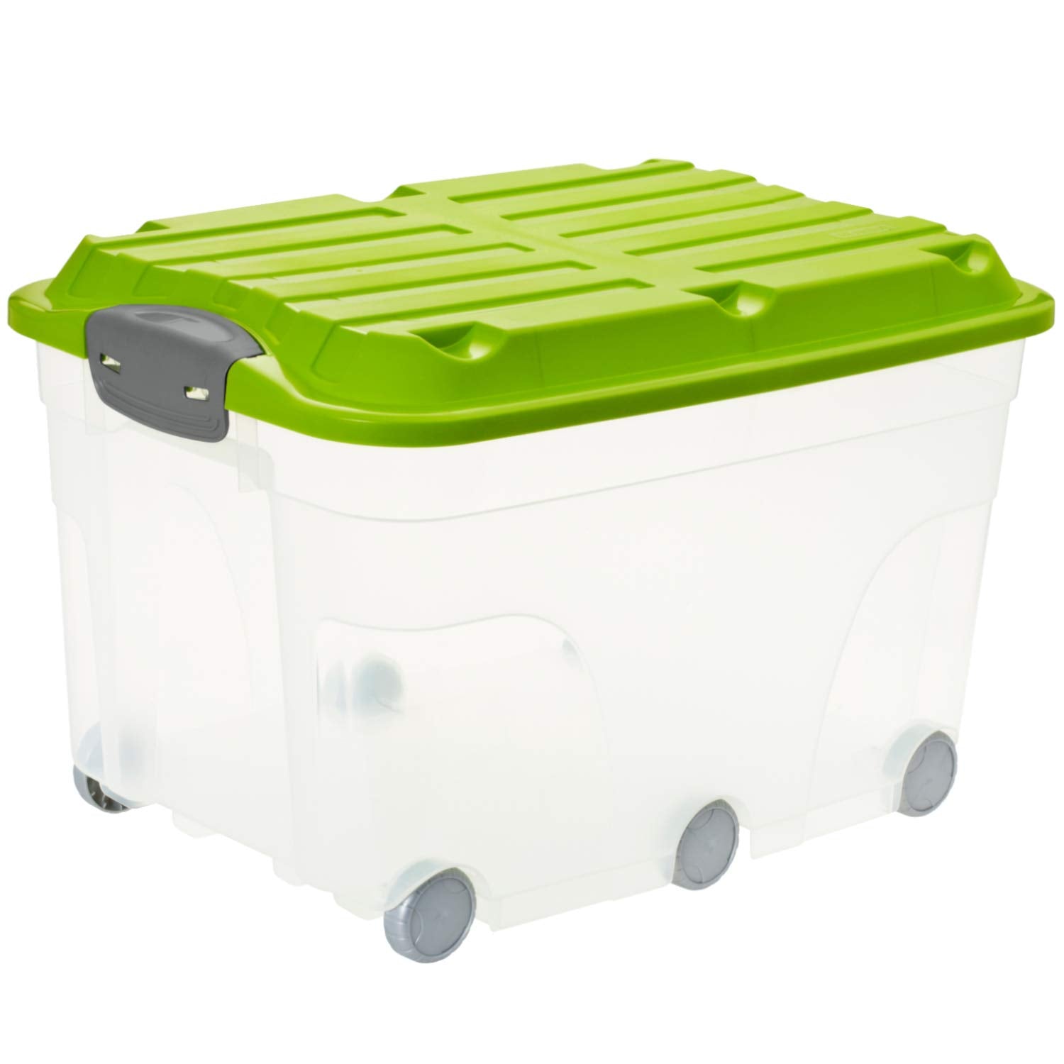 Pudełko na kółkach z pokrywą 57 l ROLLER 6