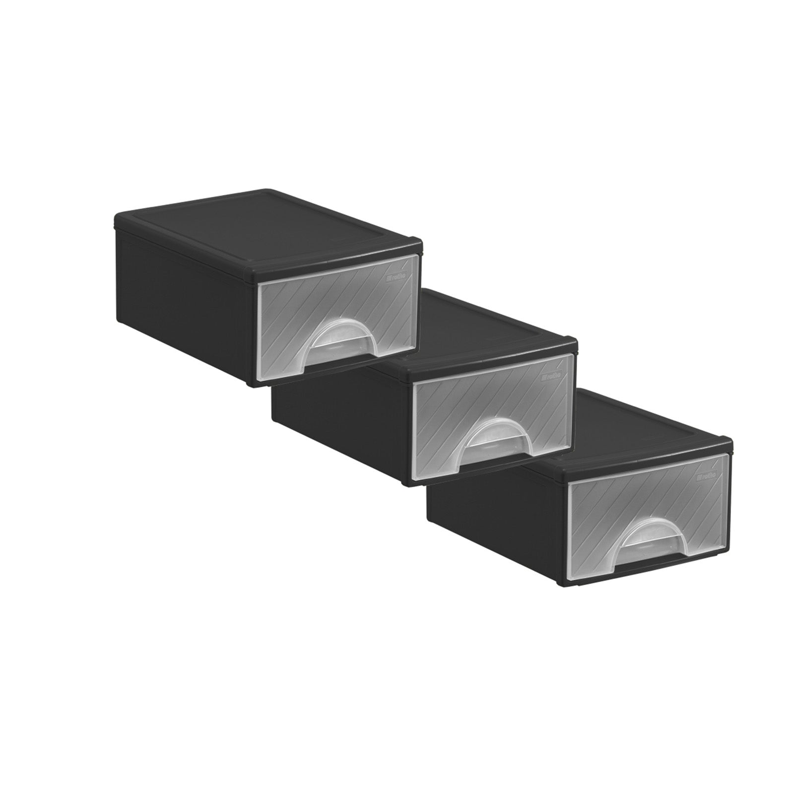 Set Frontboxen klein 3 tlg. – Rotho