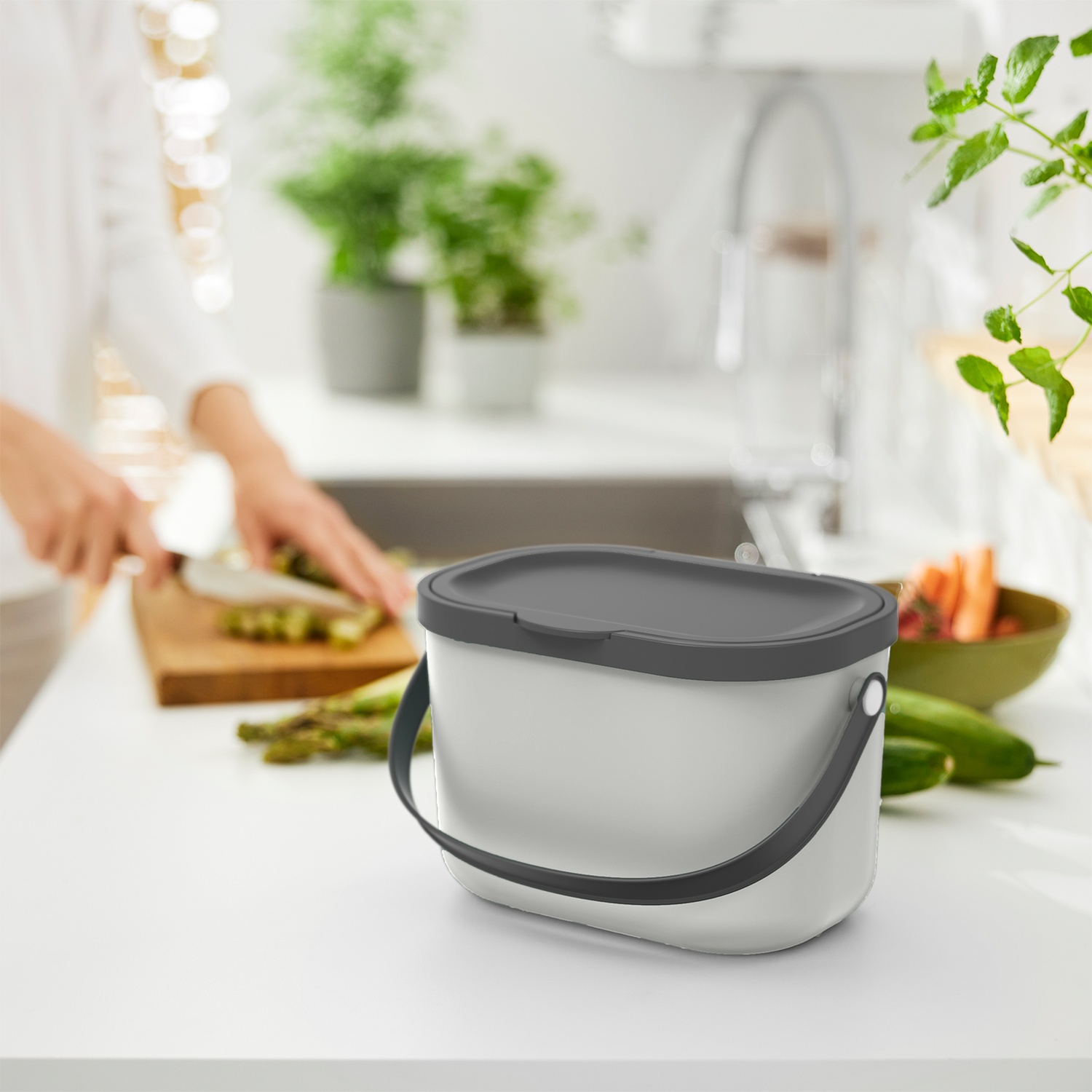 Biowaste bin 3.2 l ALBULA