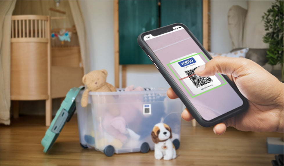 5 x "App my Box" labels