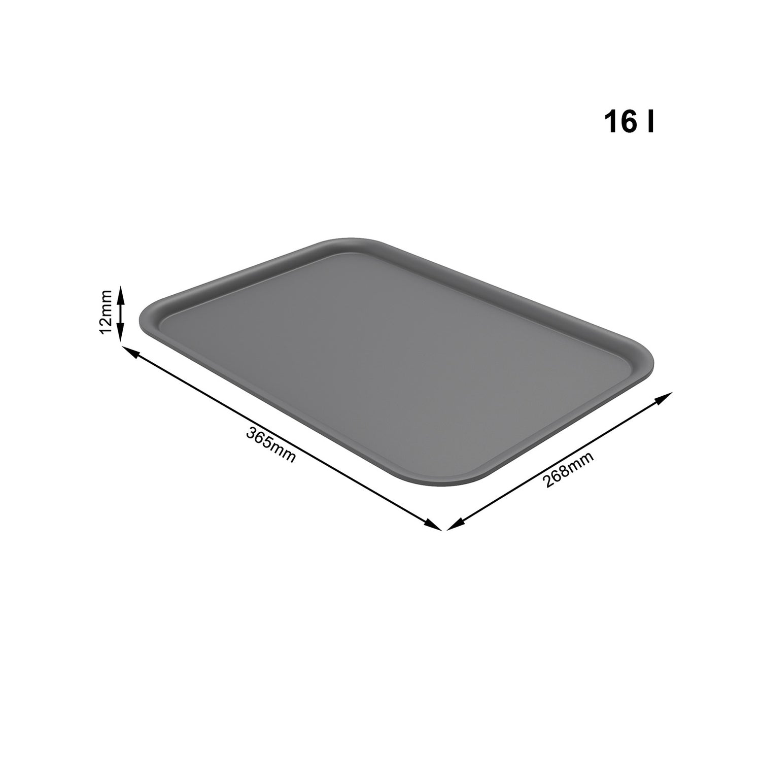 Lid for 16 l box BRISEN