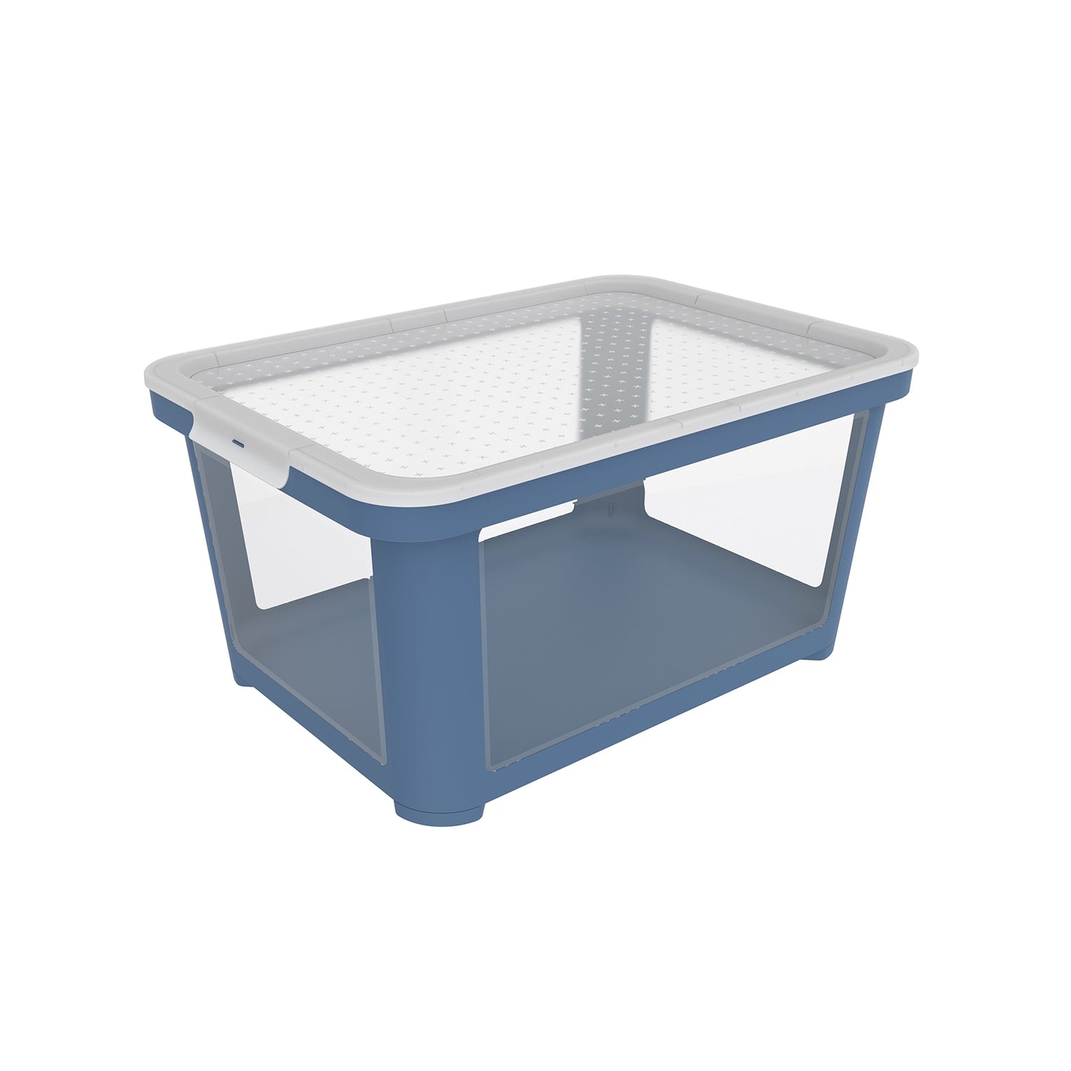 Pudełko z pokrywą nakładaną 45 l ALBRIS