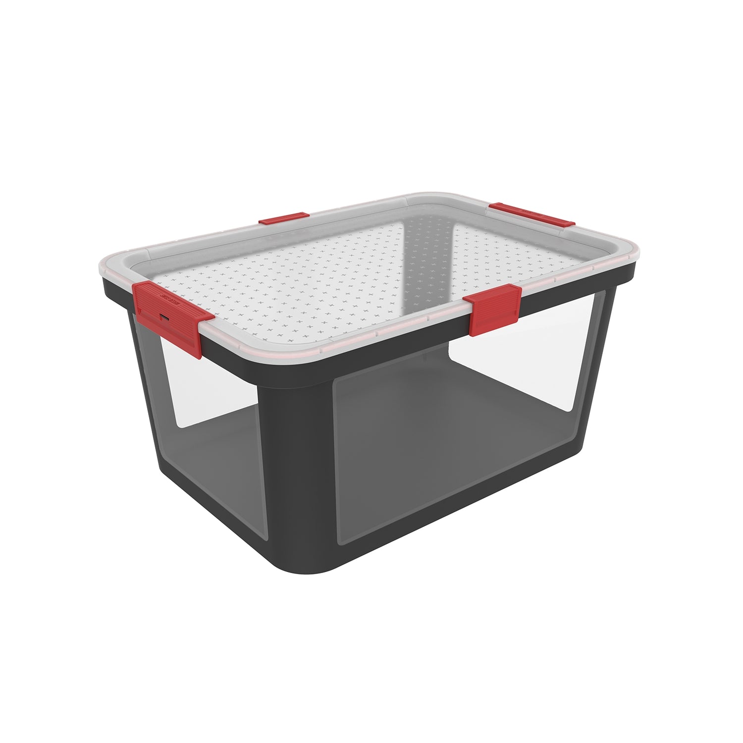 Storage Box With Lid Clips and Seal 45L l ALBRIS