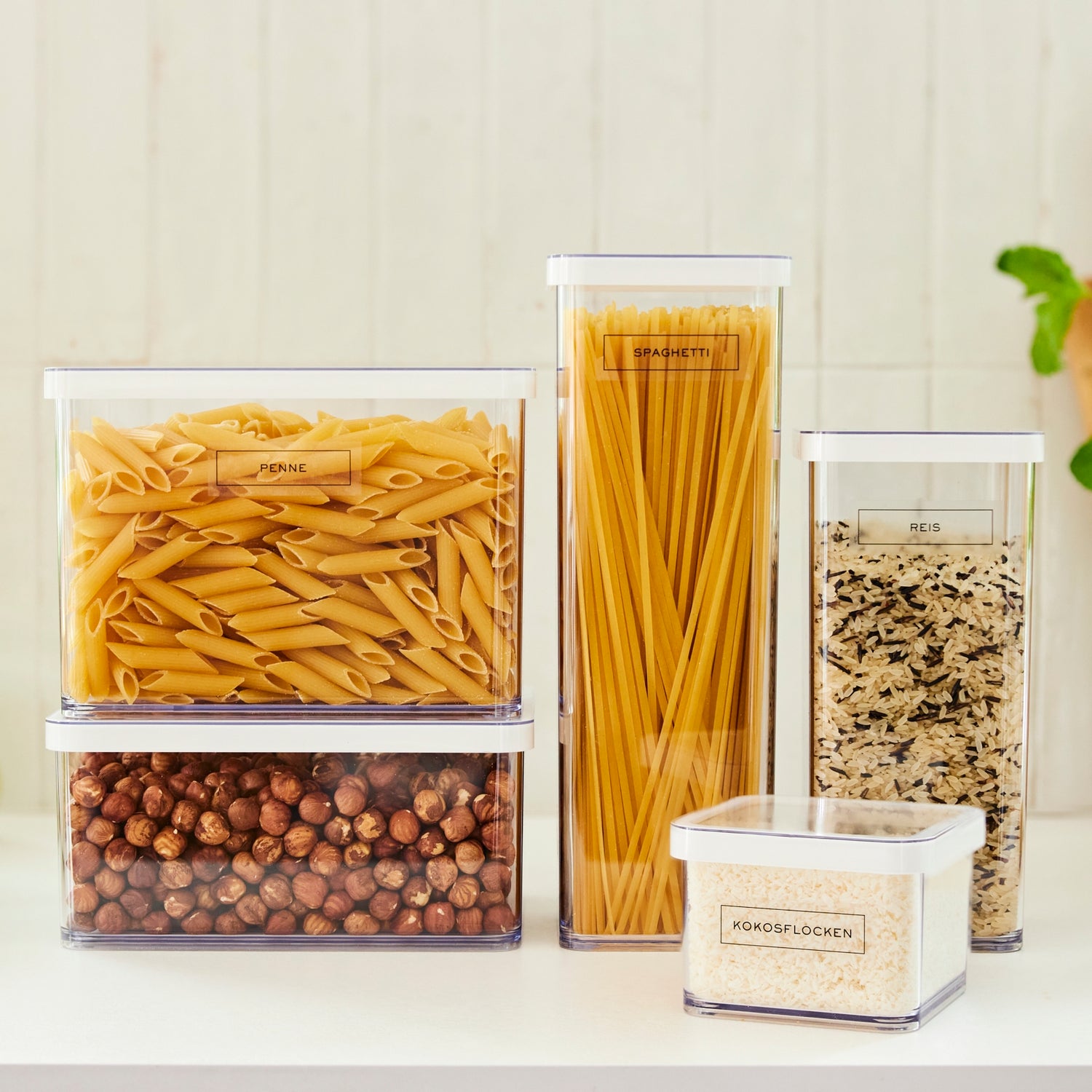 Set Etiketten f. Küchenorganisation LOFT