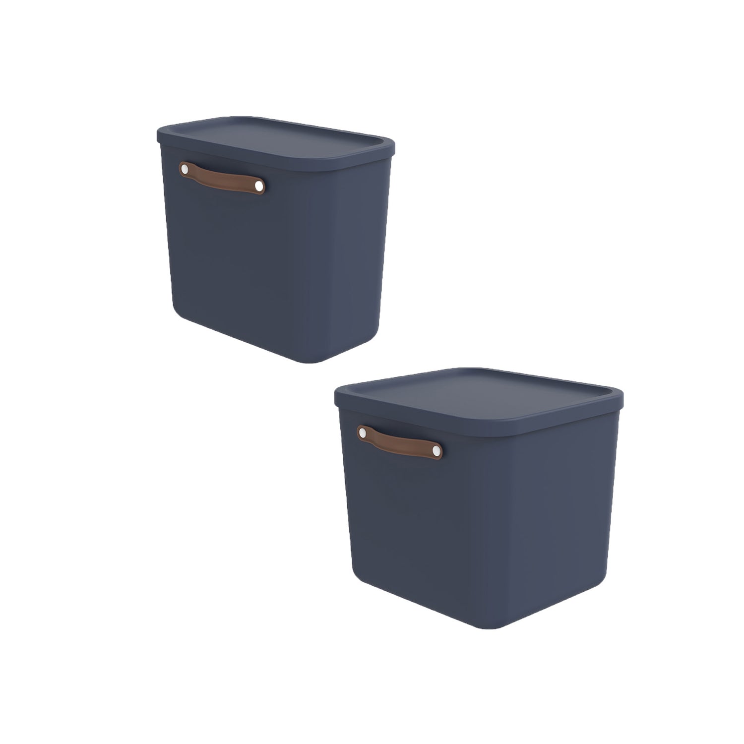 2-piece Set of Storage Boxes 25 l and 40 l MALOJA