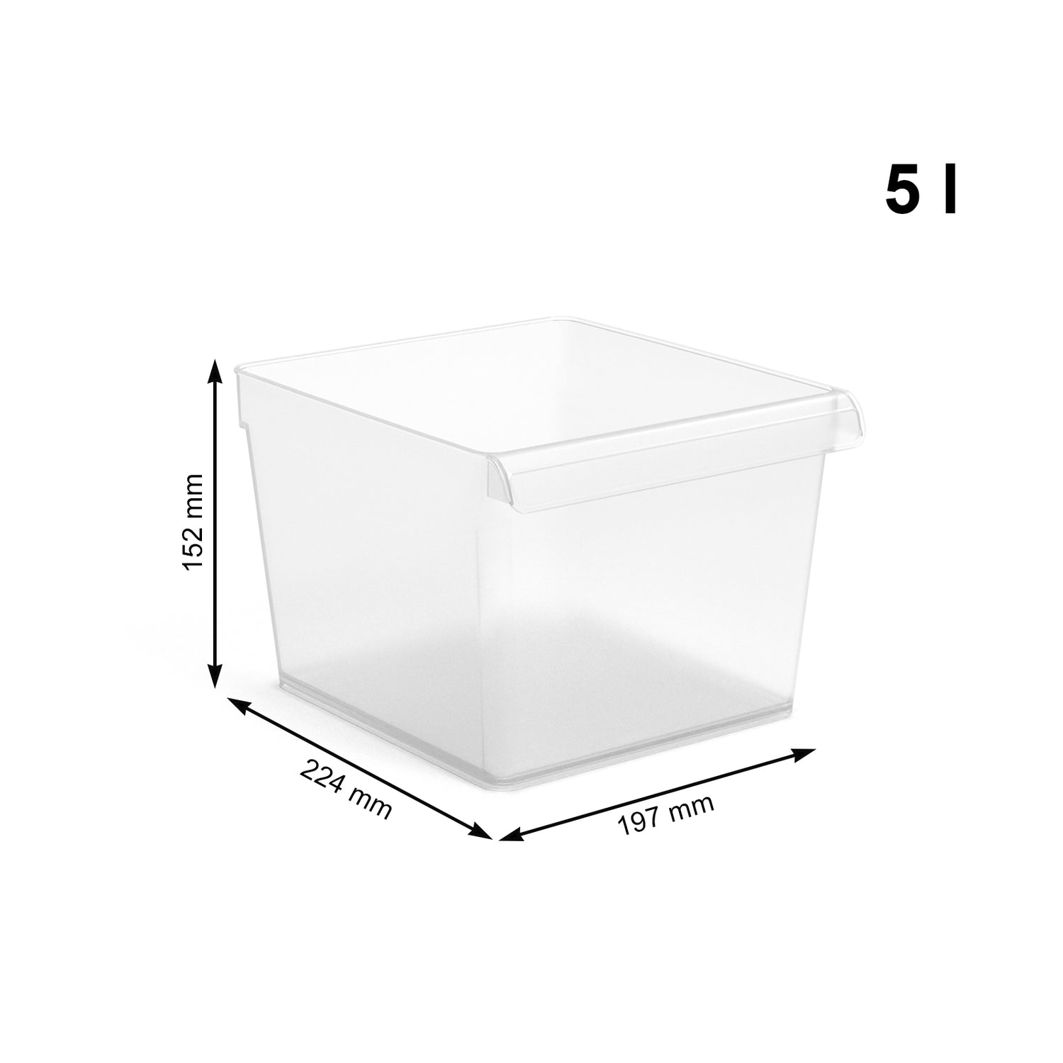 Kühlschrankorganizer quadr. 5 l, LOFT