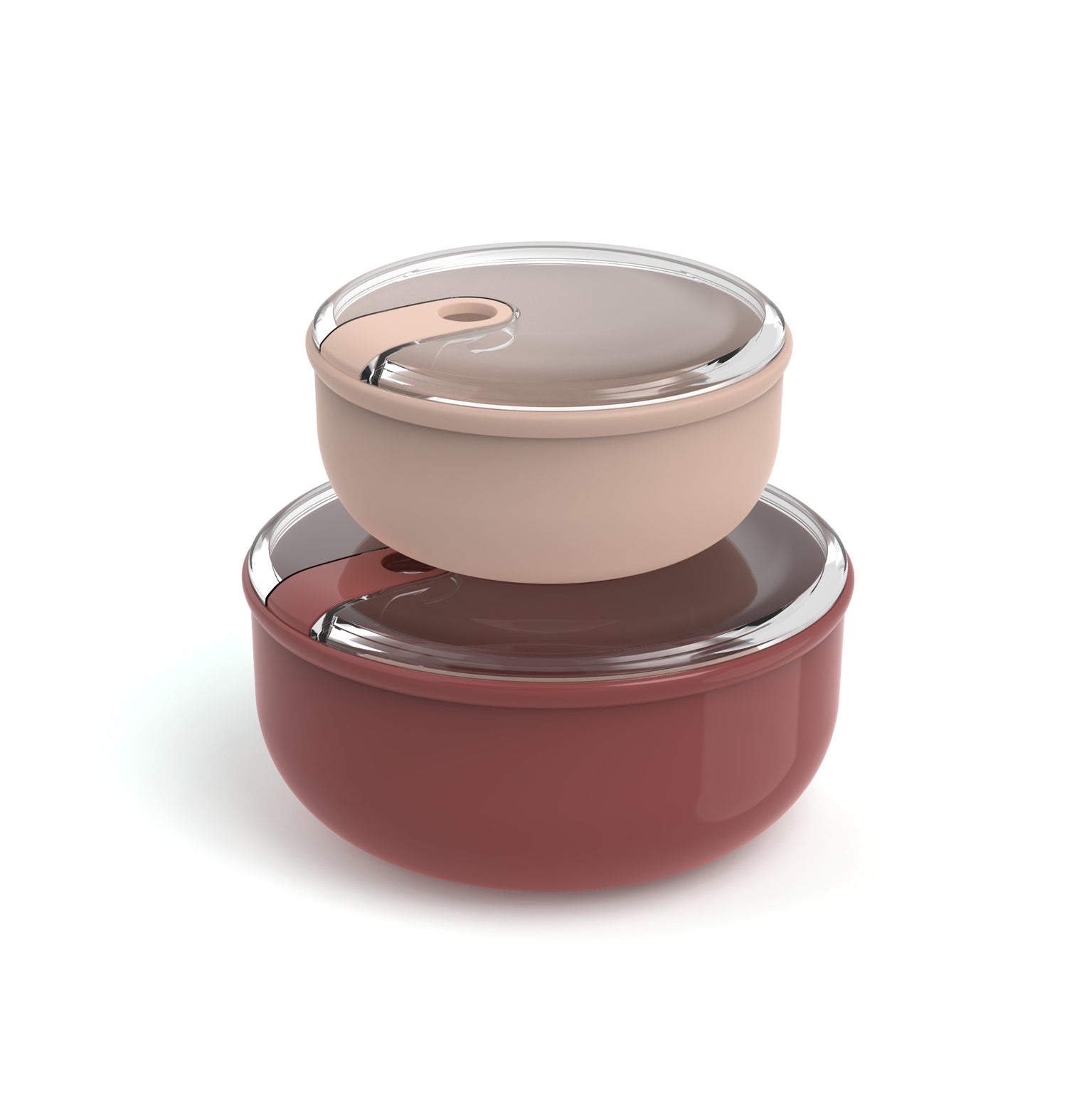 Set of 2 freshness containers round ELA