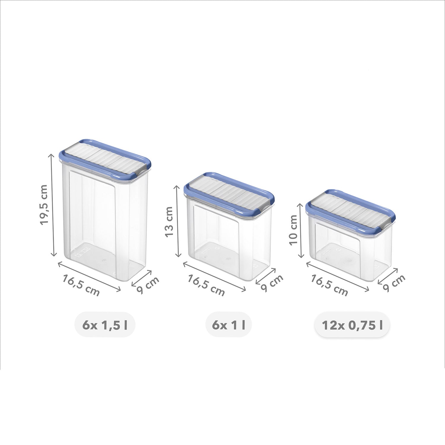 Foodkeeper DOMINO - 24-piece Set