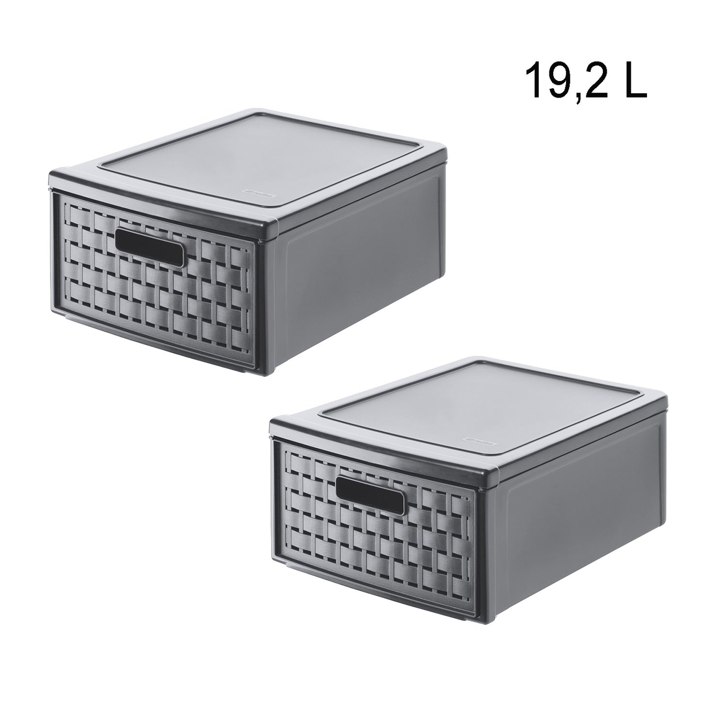 2er Schubladenboxen 19,2 l COUNTRY