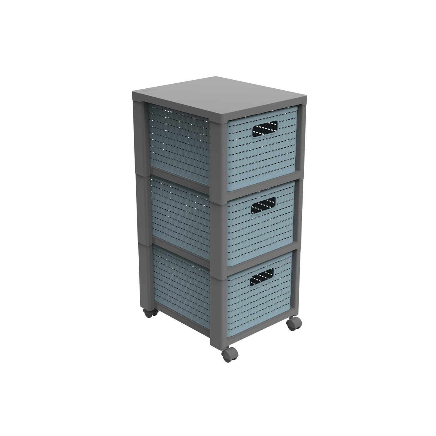 Rolling Container With 3 Drawers Din A4 18Ll ECO COUNTRY