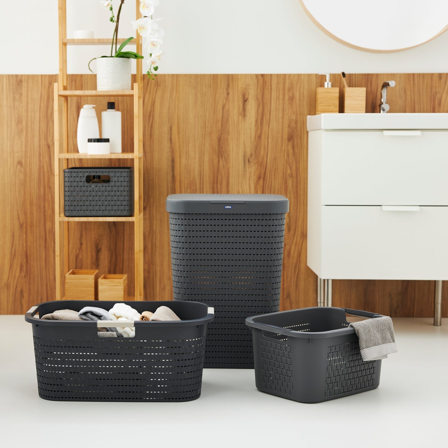 Laundry Basket 55L l COUNTRY