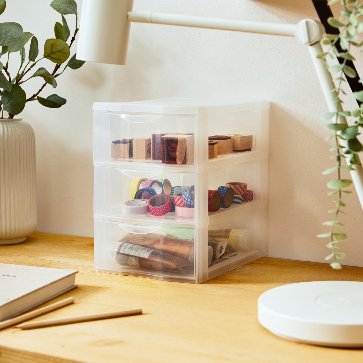 Boîte à tiroirs A5, 3 tiroirs ORGAMIX