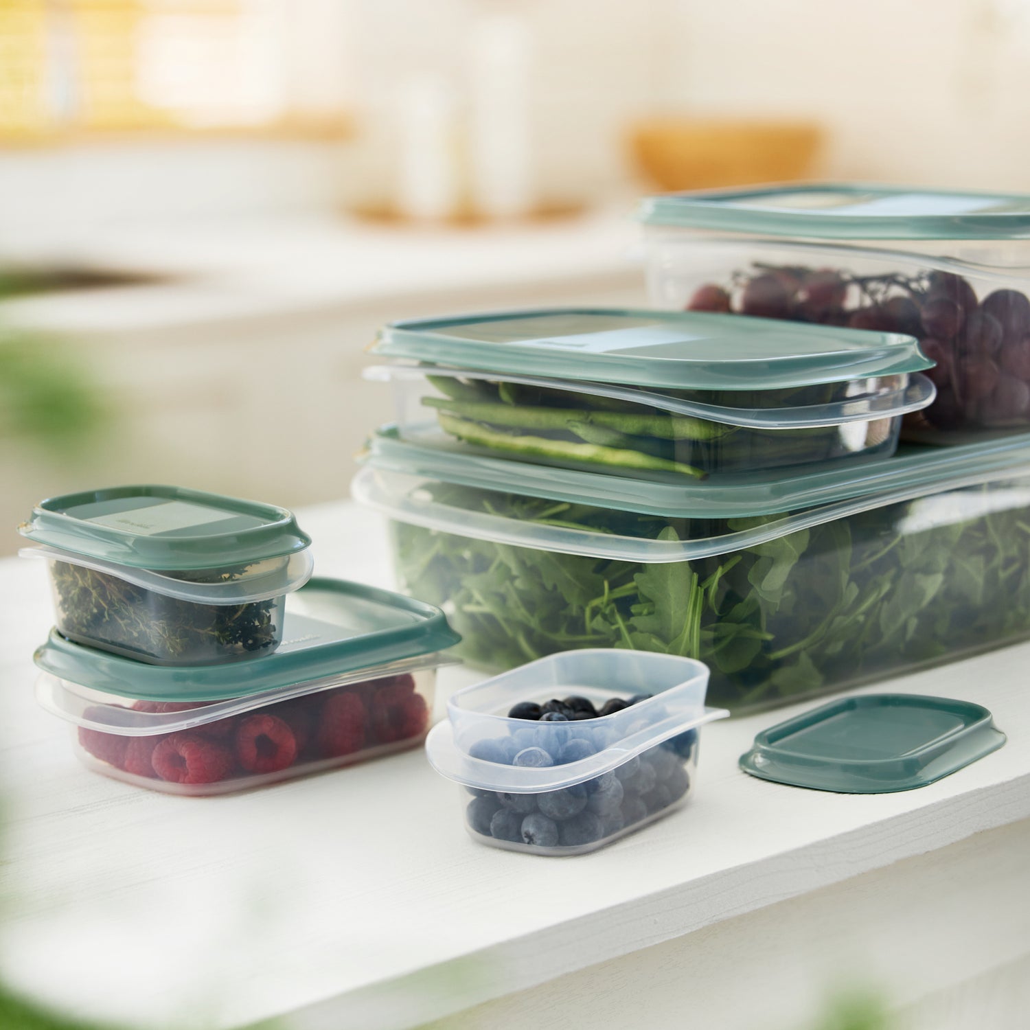 Zestaw pojemników na żywność 6 szt. ELEMENTS