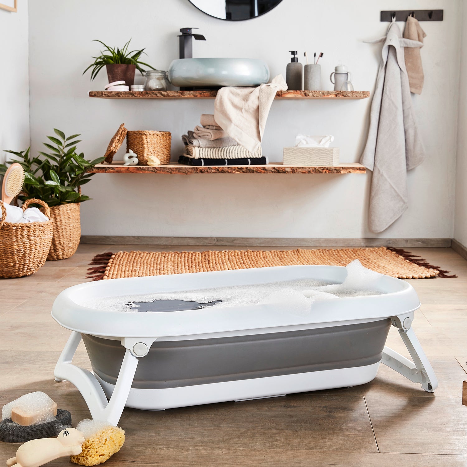 Baby Bath 2go Folding Bathtub l BABYDESIGN