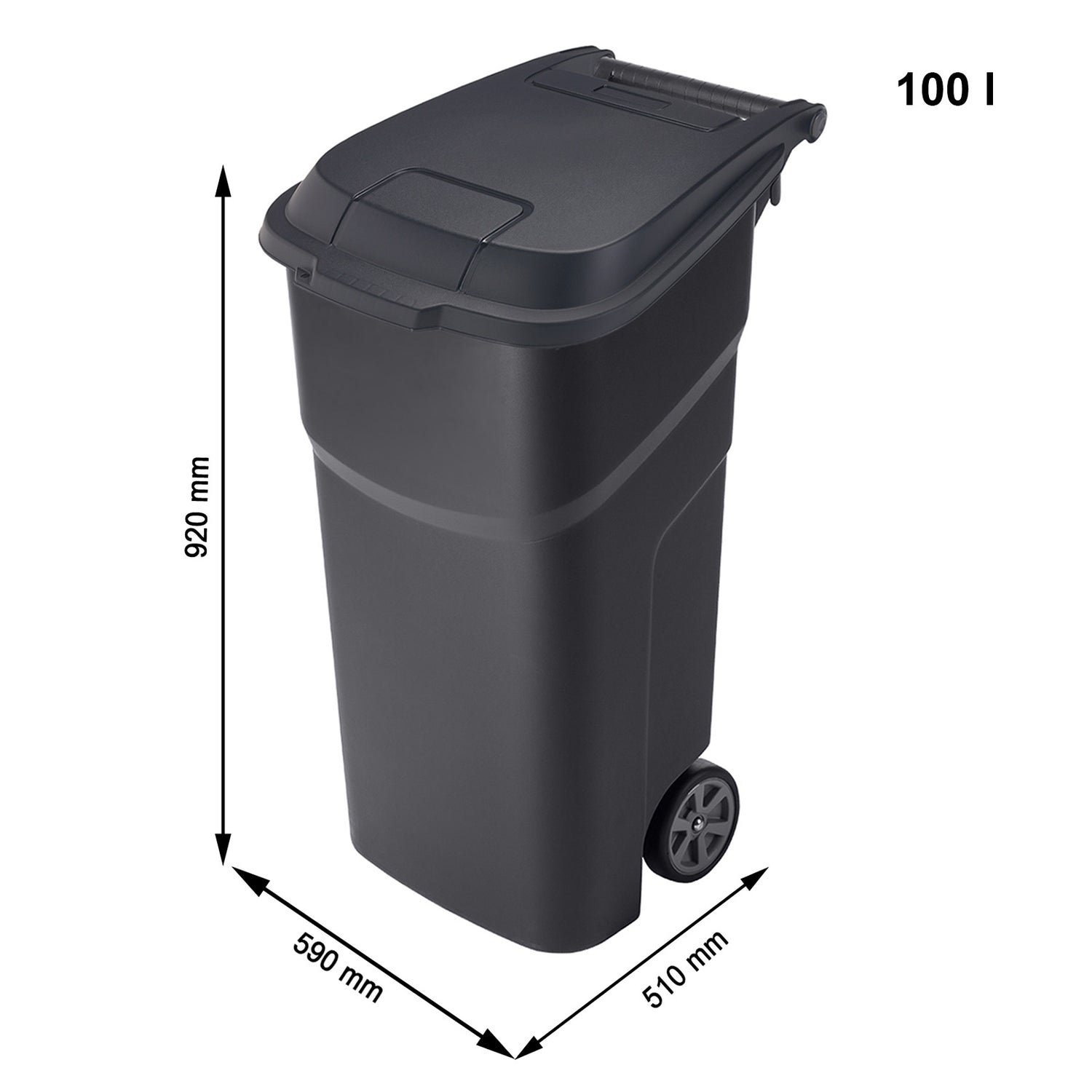 Abfalltonne 100 l ATLAS