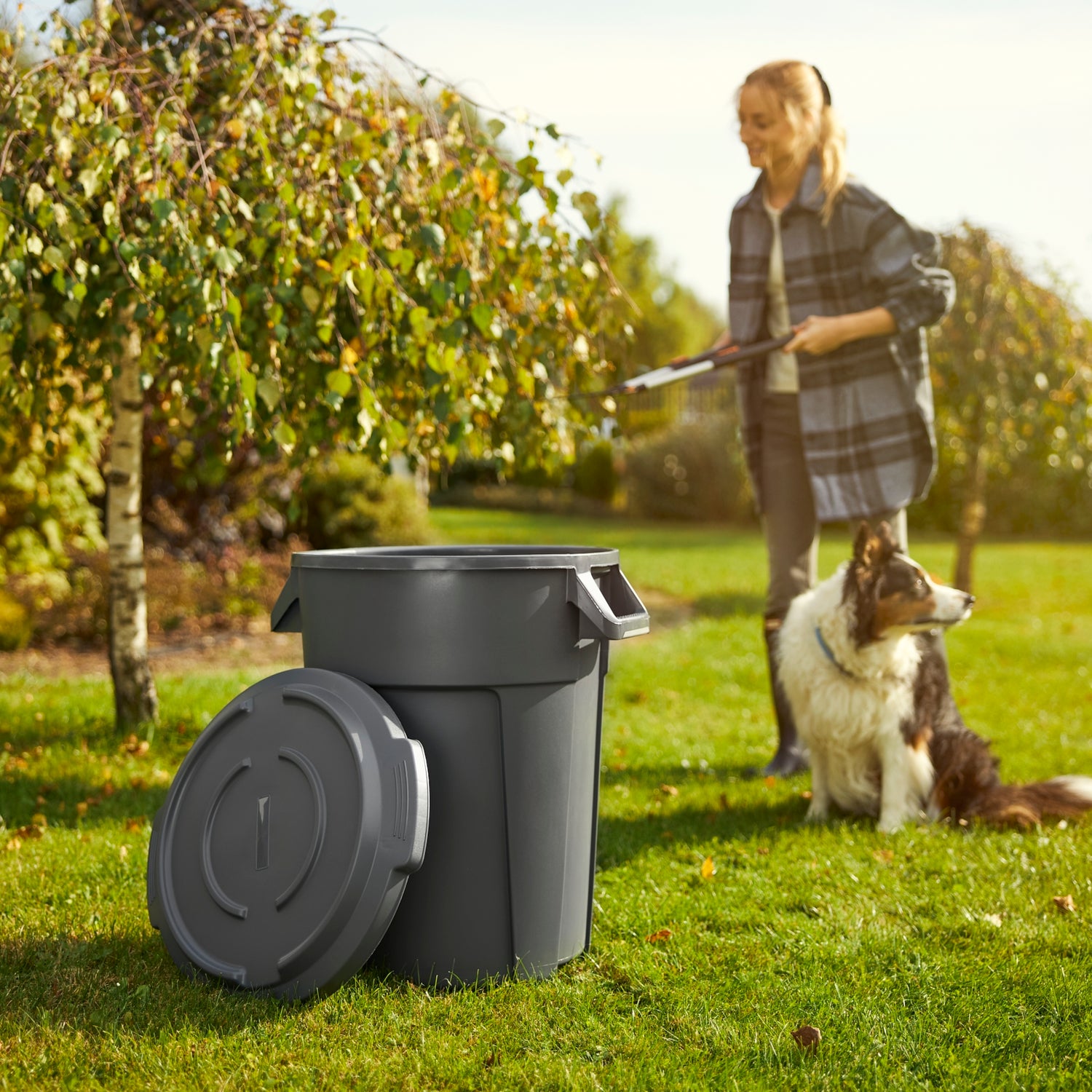 Lid for Waste Bin 120L l TITAN